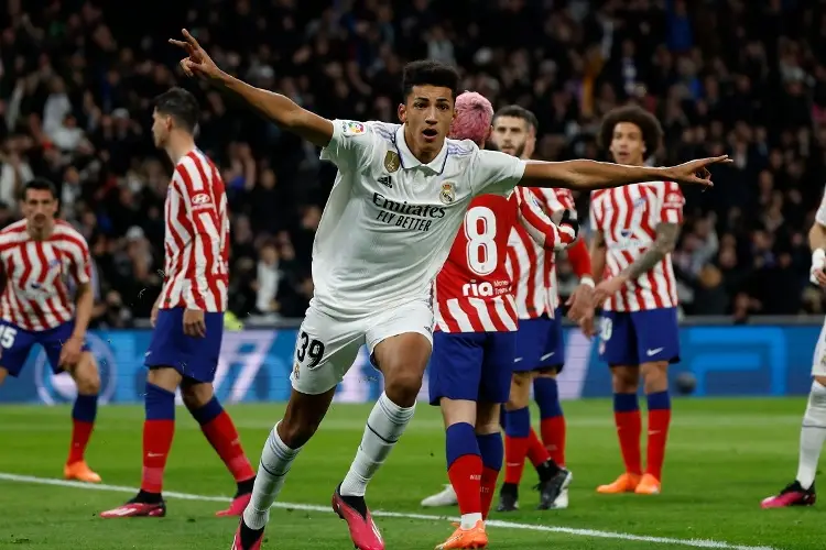 Álvaro Rodríguez hace historia tras marcar gol en el Real Madrid vs Atlético