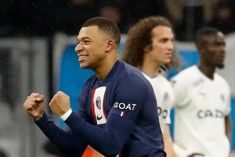 Mbappé ya es el máximo anotador en la historia del PSG 