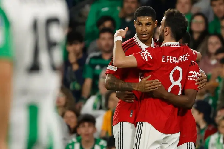 Manchester United aplasta al Betis y lo elimina de Europa League