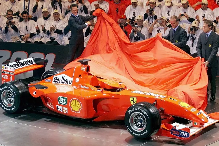 Subastarán el icónico Ferrari F1 de Michael Schumacher 
