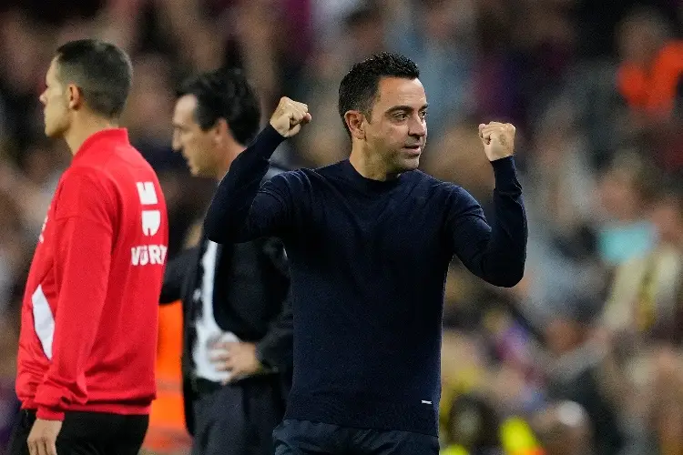 Xavi ve el título de La Liga cada vez más cerca