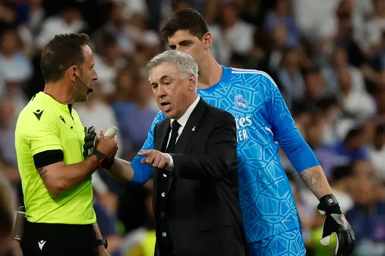 Ancelotti asegura que gol del City no debió contar