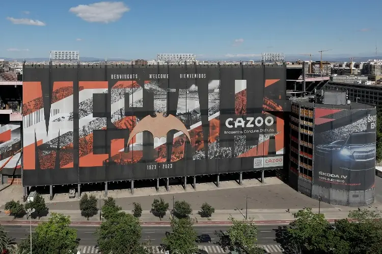 El histórico Estadio Mestalla de Valencia cumple cien años 