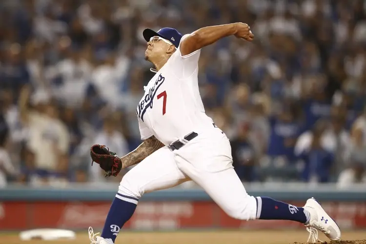 Julio Urías a la lista de lesionados de los Dodgers