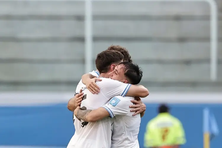 Uruguay avanza en el Mundial Sub-20, eliminó a Gambia