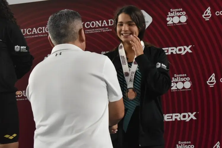 Caen diez medallas más para Veracruz en Nacionales Conade 2023