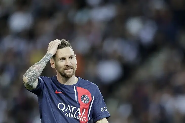 PSG pierde en el último juego de Messi 