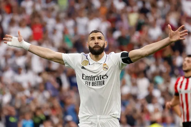 Benzema se despide del Real Madrid dándole un punto 