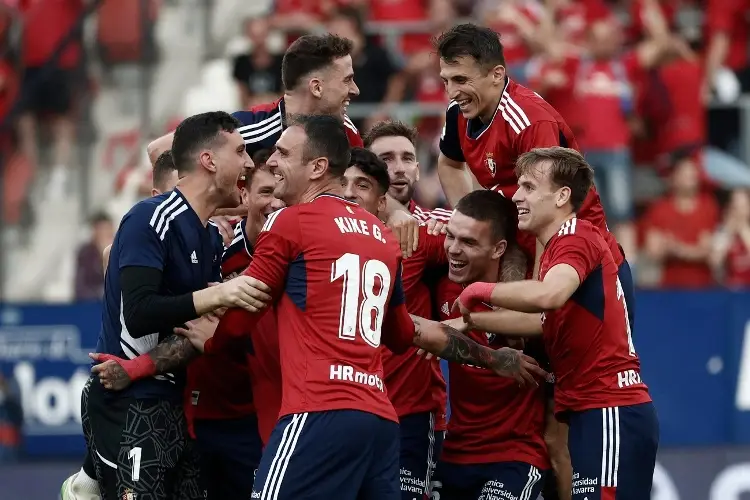 Osasuna califica a competencias europeas después de 16 años