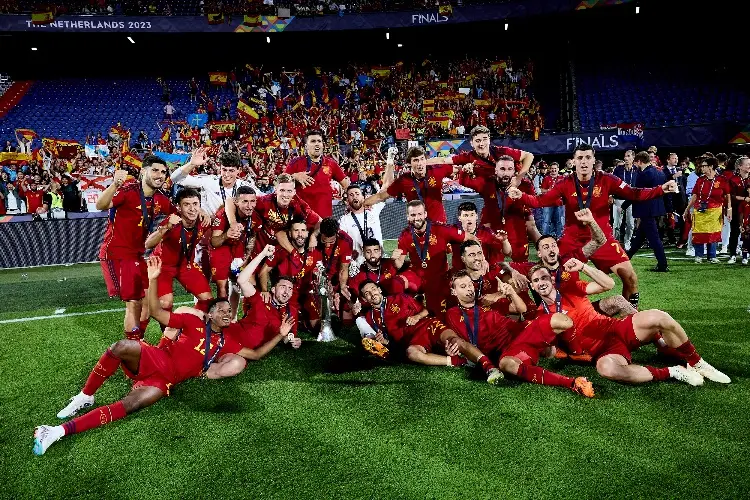 España y sus cinco títulos