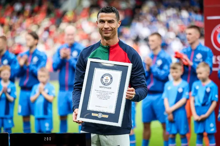 ¡Leyenda! Cristiano llega a 200 juegos con la Selección