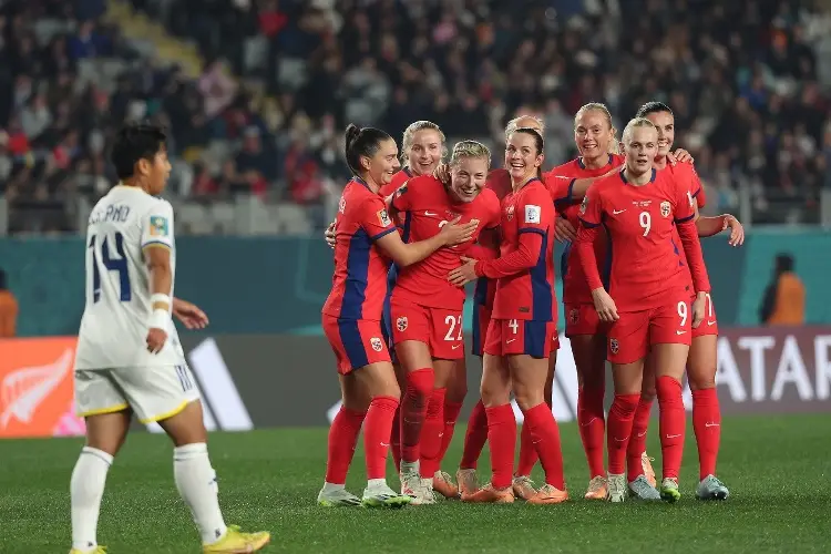 Noruega destroza los sueños de Filipinas y las elimina del Mundial Femenil