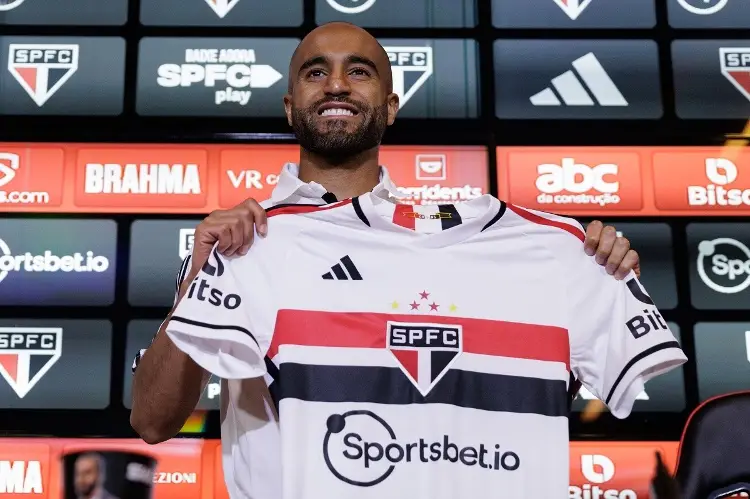 ¡No fue en Rayados! Lucas Moura presentado en Sao Paulo