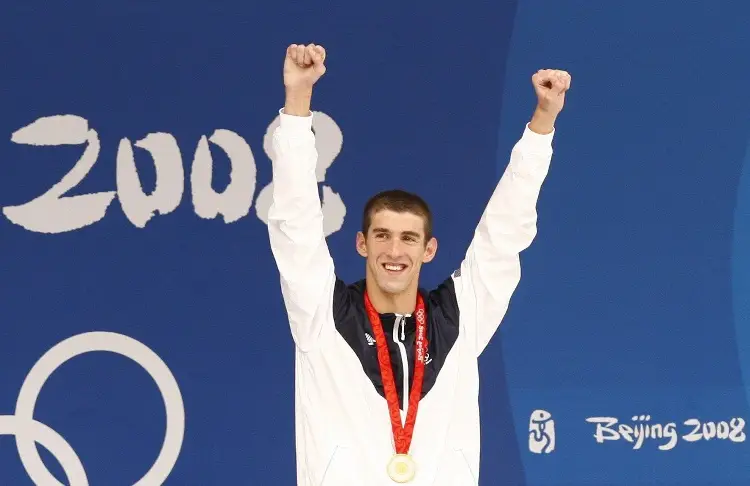 A 15 años del baño de oro de Michael Phelps en los Juegos Olímpicos