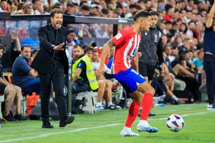 Simeone ve al Atlético aún por debajo del Barcelona y Real Madrid