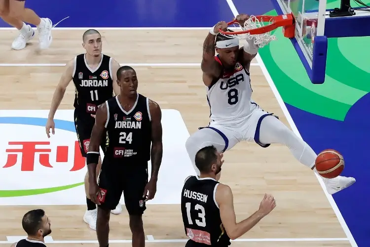 Estados Unidos barre en la primera fase del Mundial de Basquetbol