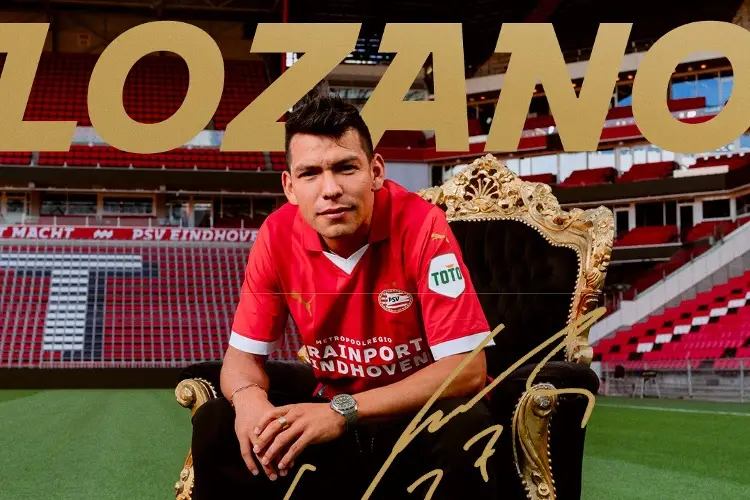 Oficial: 'Chucky' Lozano deja al Napoli y regresa al PSV