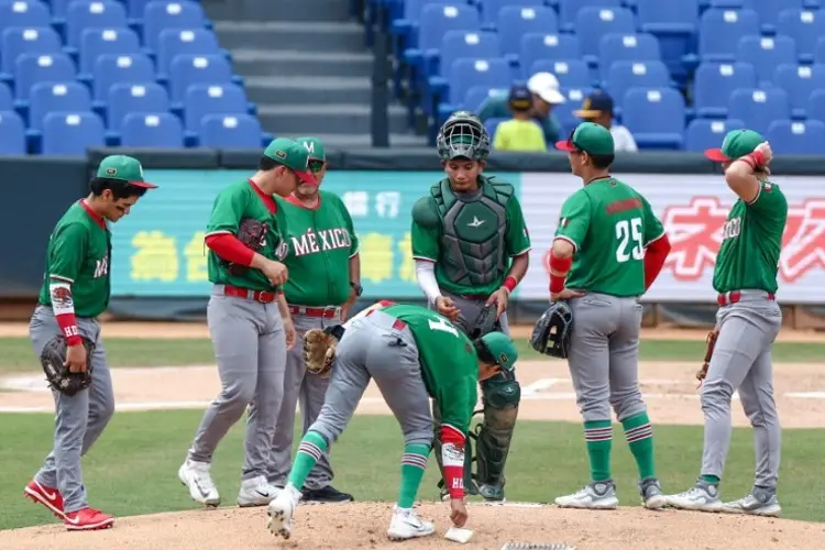 México cae ante China Taipéi en el Mundial de Béisbol Sub 18