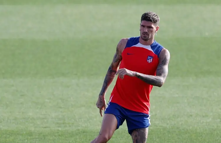 Rodrigo De Paul se pierde el Derbi vs Real Madrid