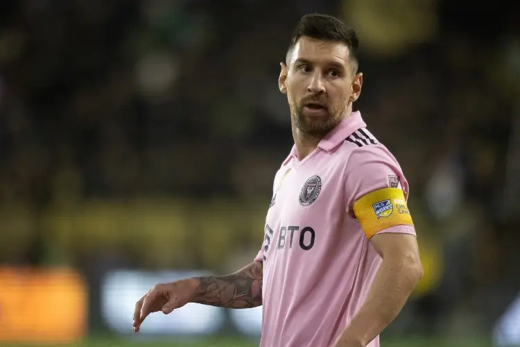 Messi está en duda para el siguiente juego del Inter Miami 
