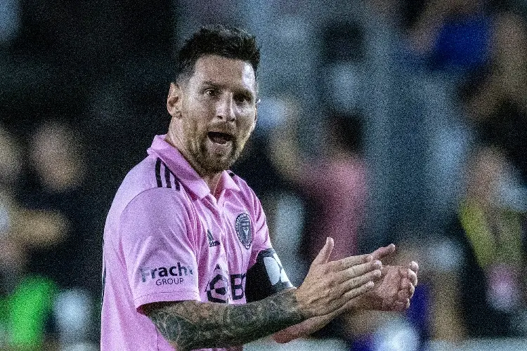 Messi fuera del Inter de Miami por tercer juego consecutivo