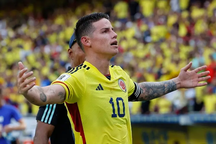 James revive y le mete un golazo a Uruguay (VIDEO)