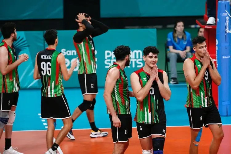 ¡Se les fue! México inicia con derrota en Voleibol de los Panamericanos