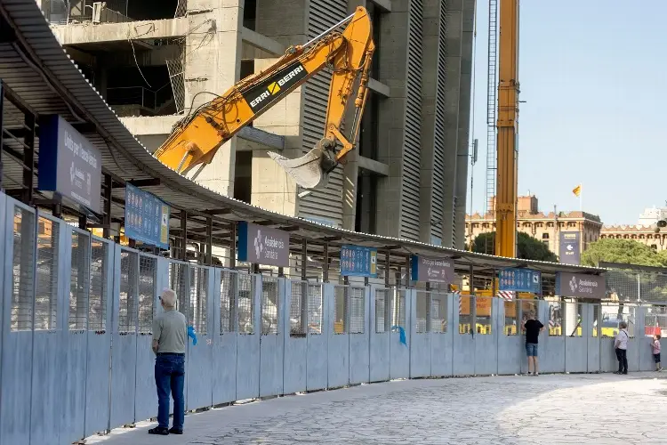 Así marcha la millonaria remodelación del Camp Nou (FOTOS)