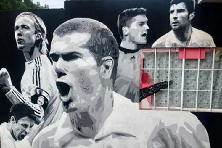 Gran Mural del Real Madrid en Veracruz