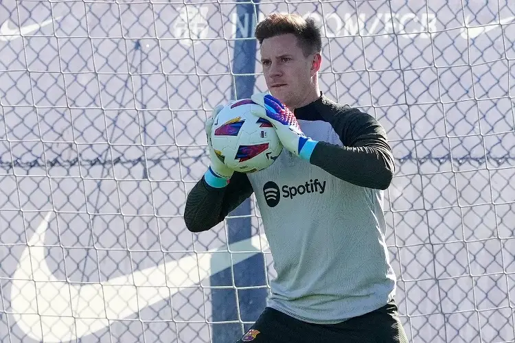 Ter Stegen sigue siendo duda con el Barcelona para Champions