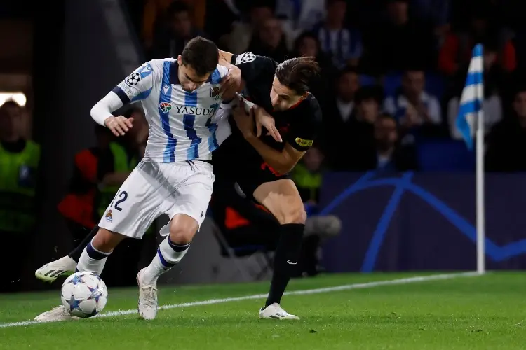 Real Sociedad no pudo asegurar el liderato de su grupo