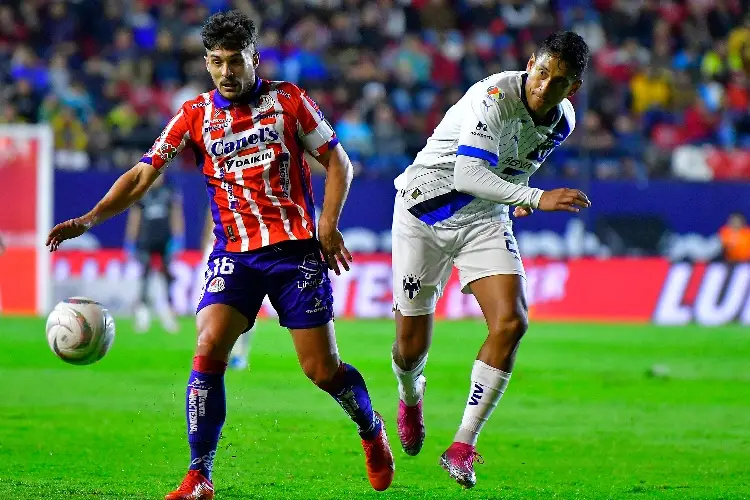 San Luis le pega a Rayados en la ida de los cuartos de final