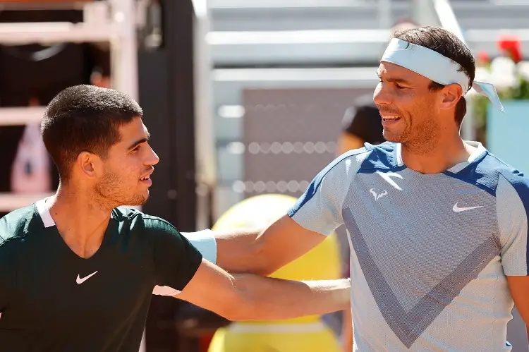 Alcaraz y Nadal tendrán juego de exhibición