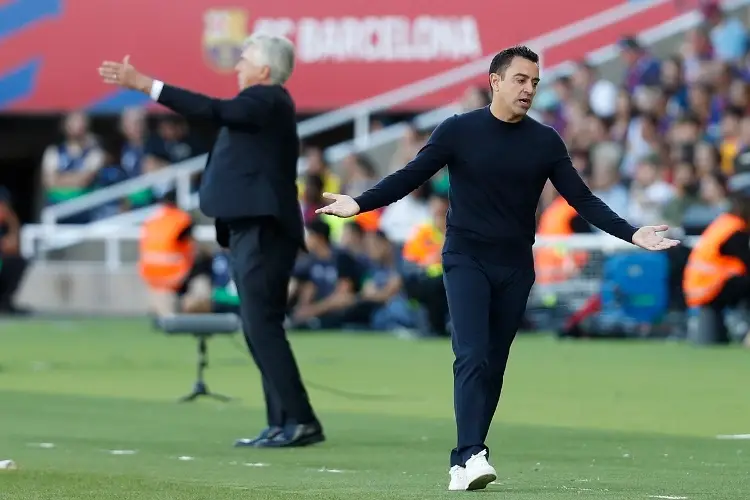 Ancelotti dice que Xavi es un gran entrenador