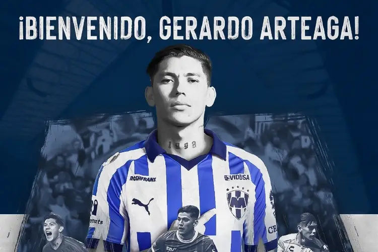 ¡Bombazo! Rayados ficha a Gerardo Arteaga, llega desde Europa