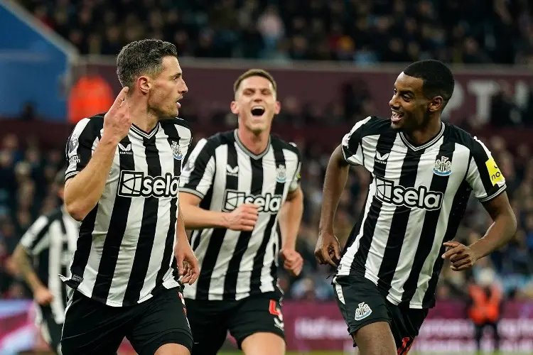 Newcastle acaba con su mala racha y le pega al Aston Villa 