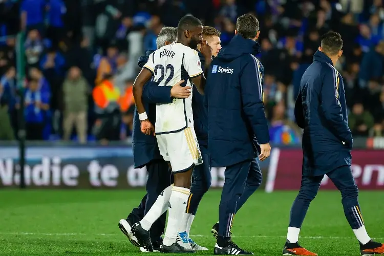 Se encienden las alarmas en el Real Madrid, Rudiger sale lesionado