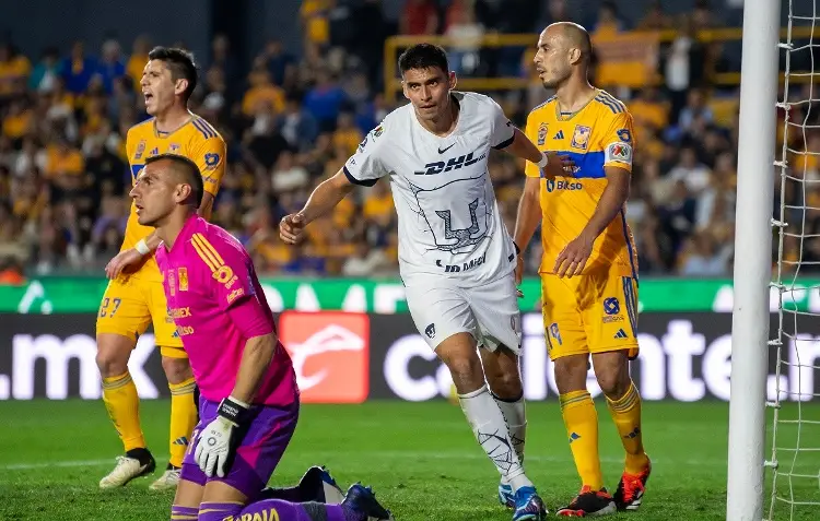 Tigres titubea y Pumas le saca puntos en el volcán