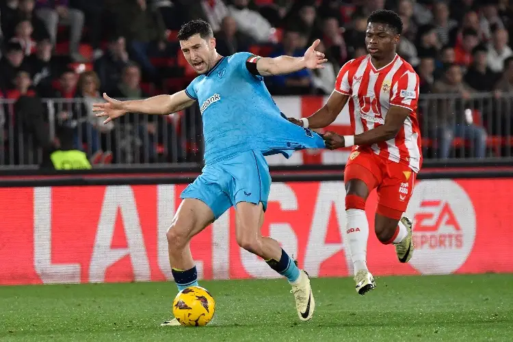 Almería sin César Montes consigue empatarle al Athletic Club