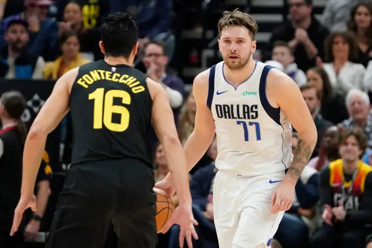 Luka Doncic y Donovan Mitchell, jugadores de la semana en la NBA