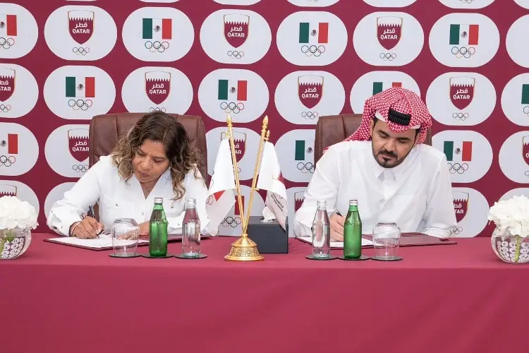 Comité Olímpico Mexicano firma convenio con Qatar