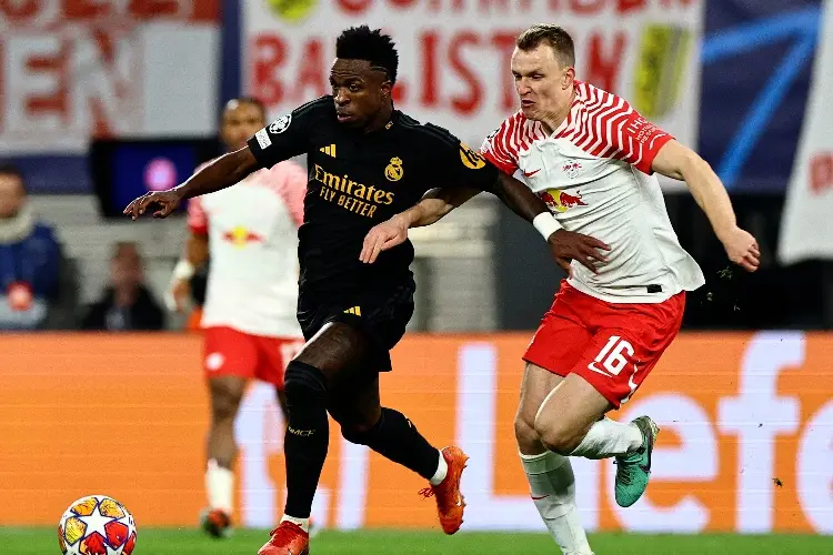 Real Madrid toma ventaja ante Leipzig en los octavos de final