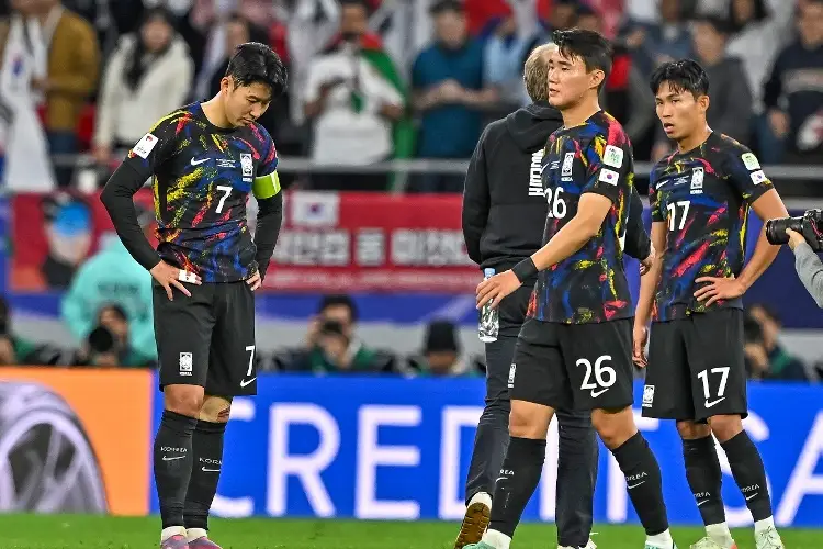 Heung Min Son y Corea del Sur se quedarían sin DT tras fracaso en Copa Asiática 