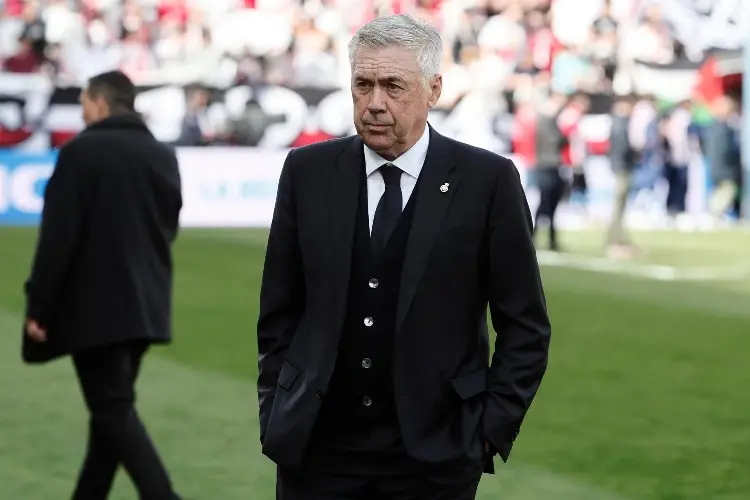 Ancelotti se va ‘dolido’ tras empatar ante el Rayo Vallecano