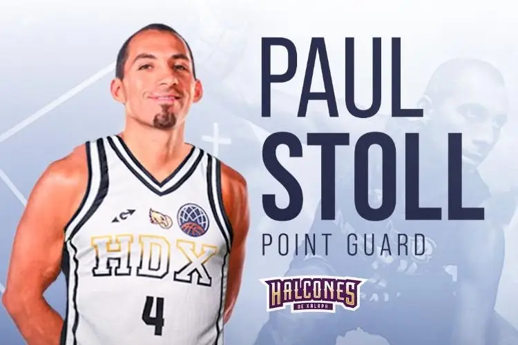 Halcones de Xalapa se refuerza con Paul Stoll, campeón con Halcones Rojos de Veracruz