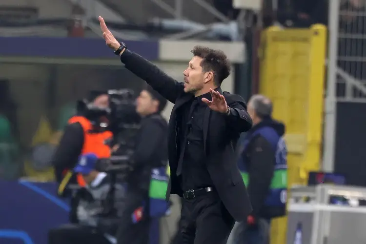 'Cholo' Simeone confía en la remontada del Atleti en Champions