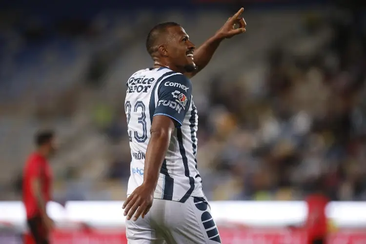 Rondón rescata a Pachuca en casa de un Necaxa que sigue invicto