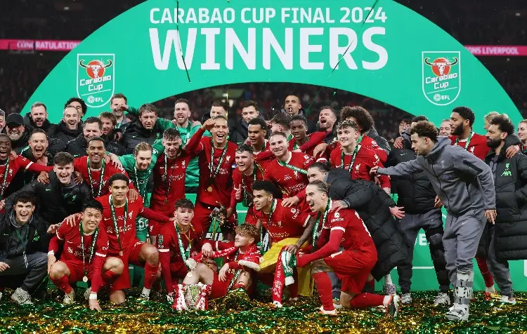 ¡Liverpool campeón de la EFL Cup!