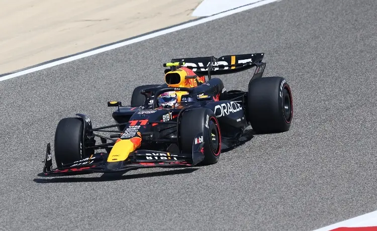 Podio para 'Checo' Pérez en la primera carrera de la temporada en la F1