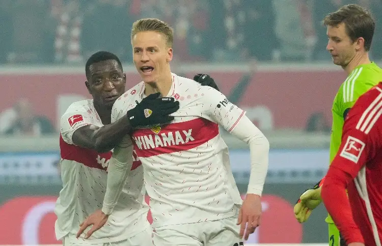Stuttgart amenaza el segundo lugar del Bayern Múnich